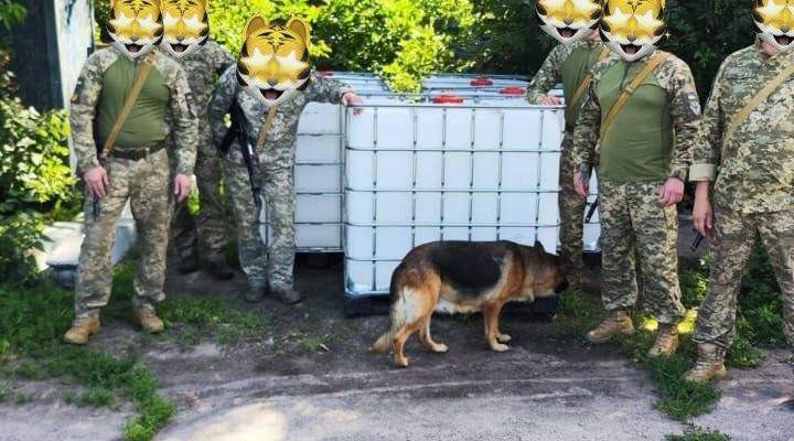 ЄВРОКУБИ ДЛЯ ЗБЕРІГАННЯ ПАЛЬНОГО — ПЕРЕДАНО НА ПЕРЕДОВУ
